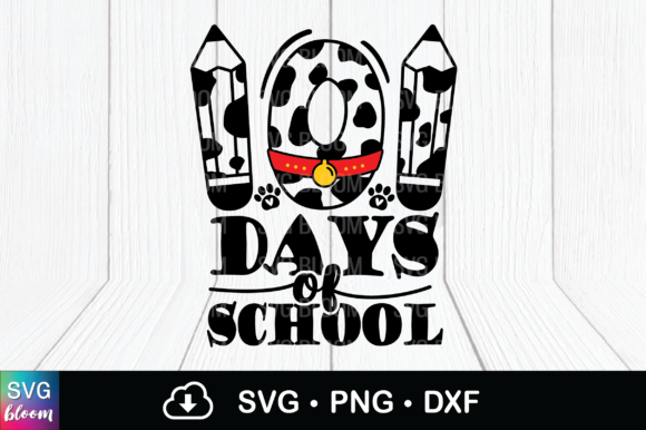 101 Days of School 100 Th Day Svg Png