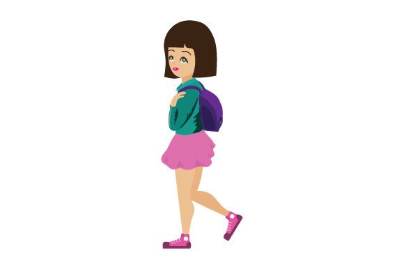 Back to School - Middle School Girl