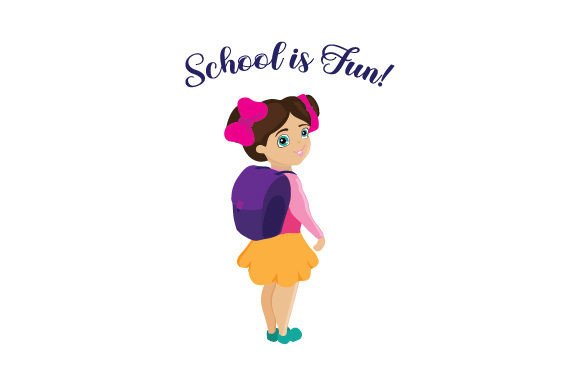Back to School - School Girl Crafts