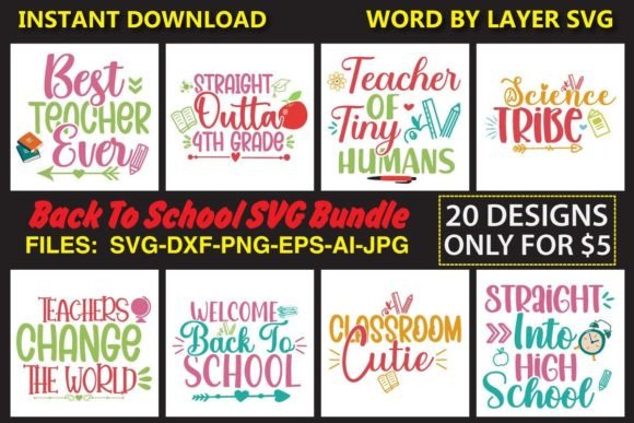Back to School SVG Bundle Vol. 10