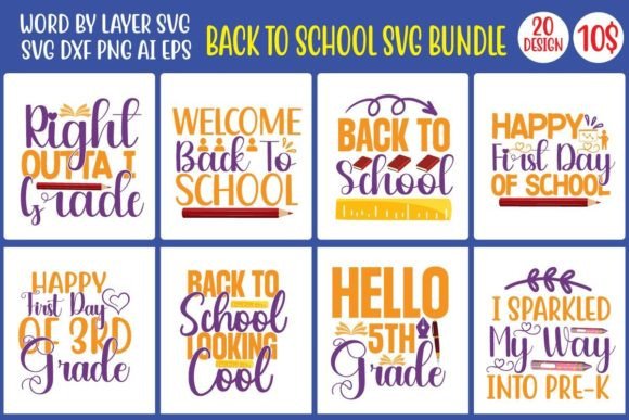 Back to School SVG Bundle VOL, 3