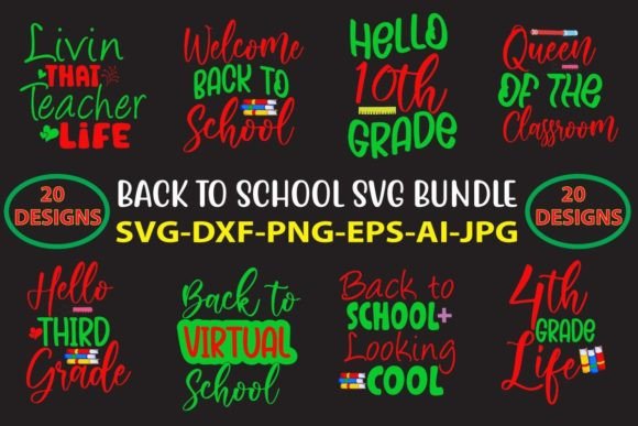 Back to School SVG Bundle Vol. 6