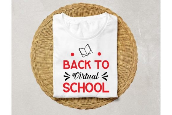 Back to Virtual School-svg Design Graphics