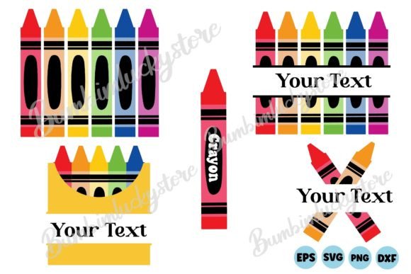 Crayon Split Monogram SVG Review