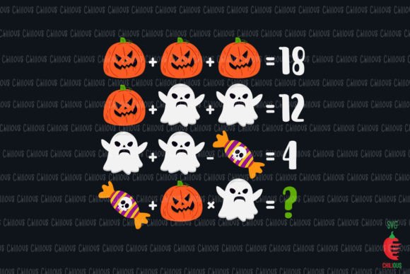 Halloween Order of Operations Quiz Graphics and Crafts