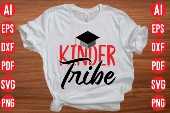 Kinder Tribe SVG Cut File for Graphics and T-Shirt Designs