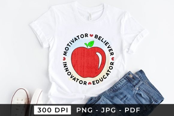 Motivator Believer Innovator Educator Graphics & Crafts