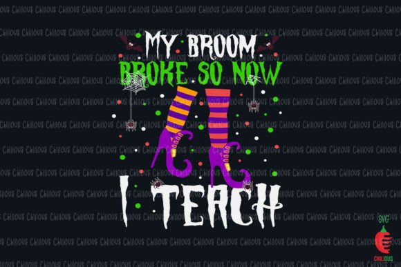 My Broom Broke so Now I Teach Graphics and Crafts