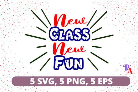 New Class New Fun SVG Graphics