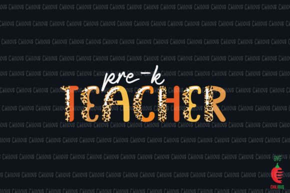 Pre K Teacher Leopard