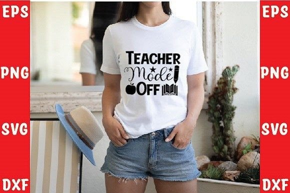 Teacher Mode Off Svg Design