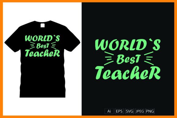 World Best Teacher Graphics & Print Templates